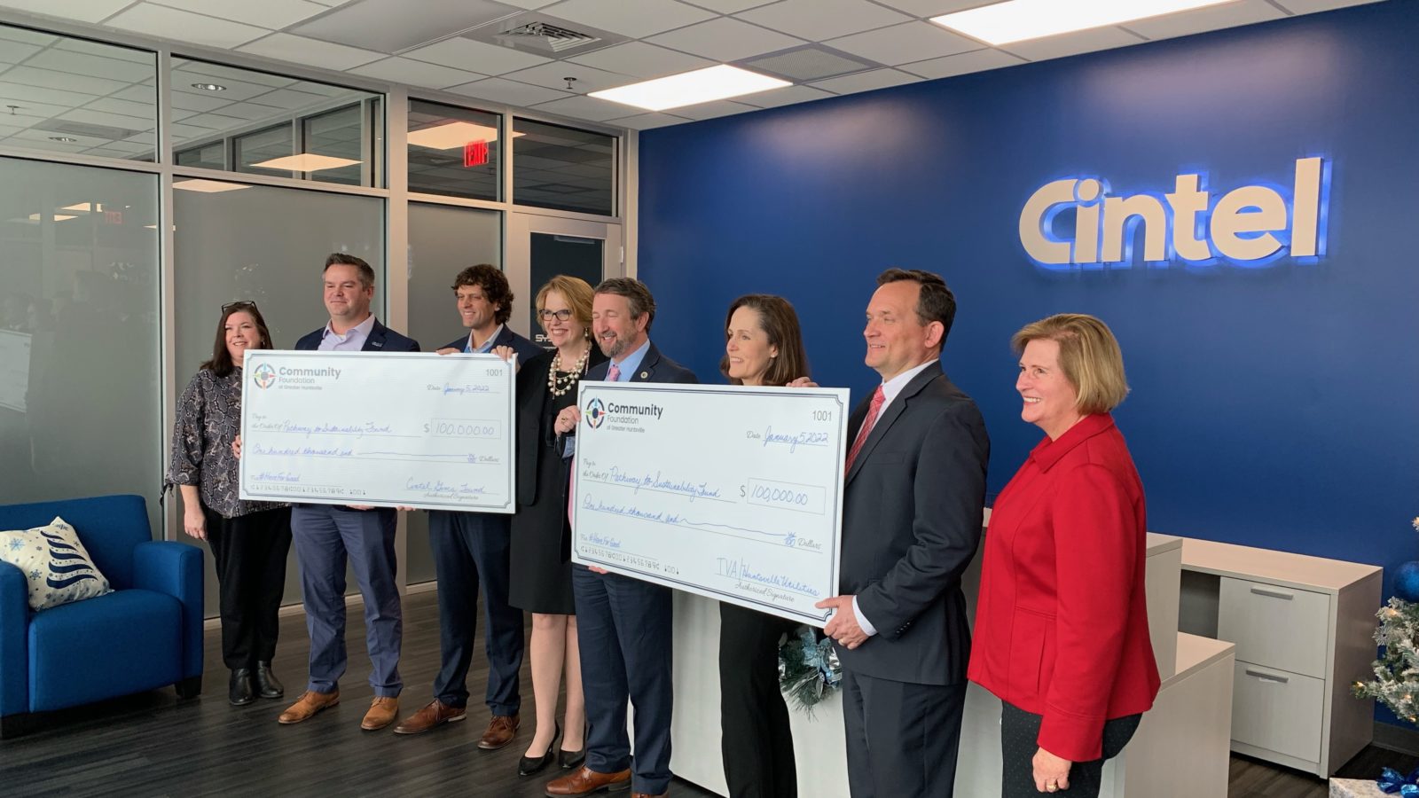 Cintel Donated $100K to the Community Foundation’s Pathway to Sustainability Fund