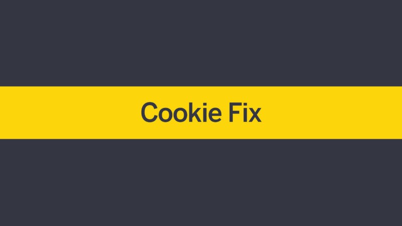 First Thursdays: Cookie Fix